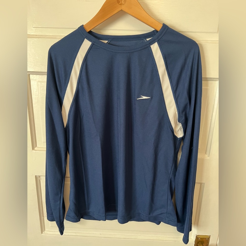 Speedo long sleeve workout shirt